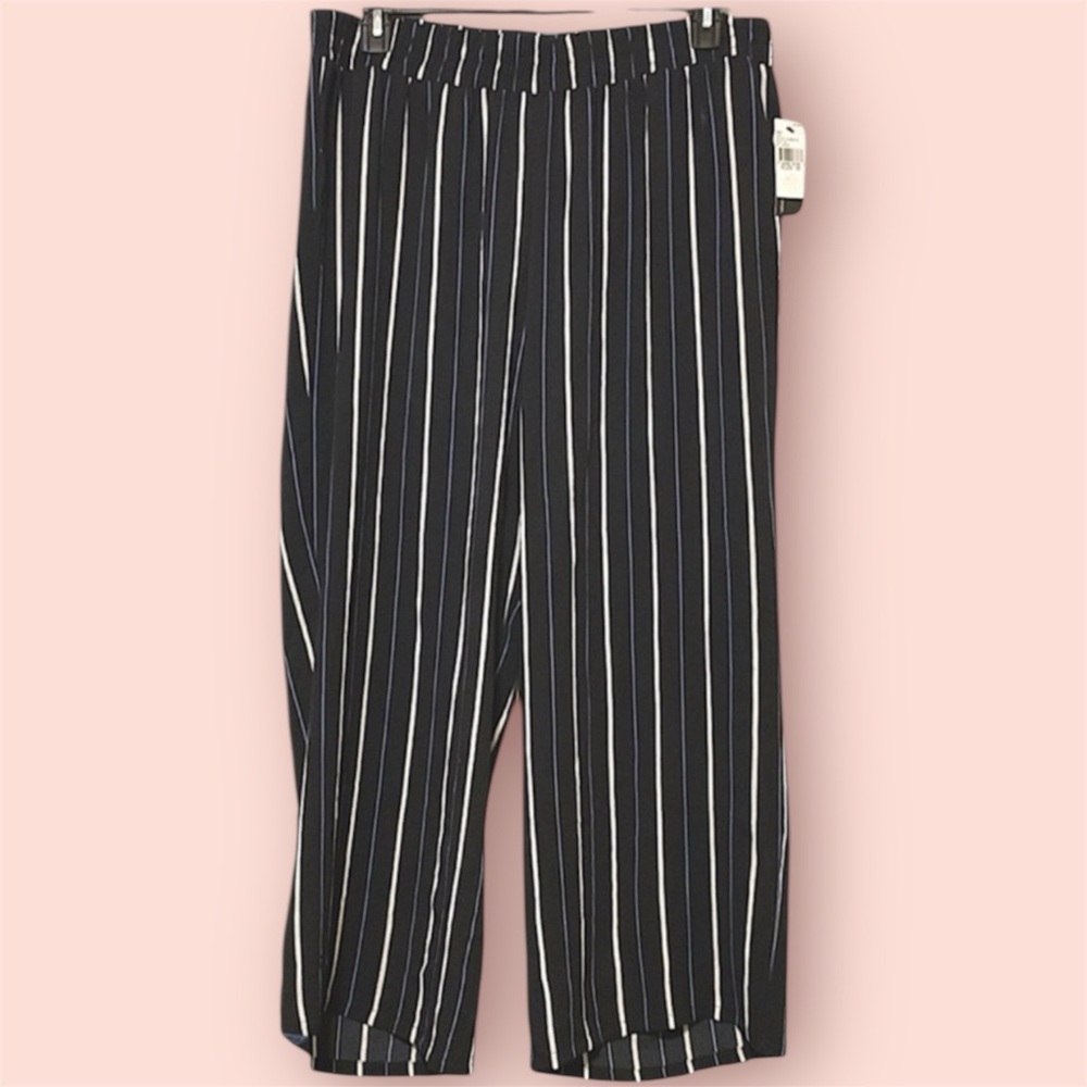 Alyx Black + Blue Flowy Pants